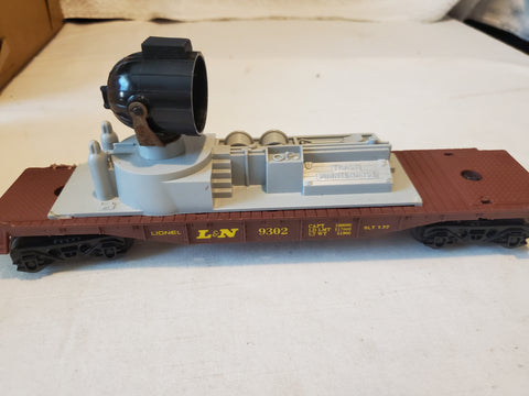 Lionel 6511-2 L & N Search Light Track Car O O27 gauge