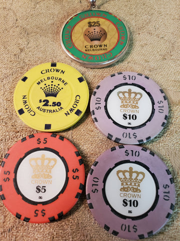 $52.50 au. CROWN Casino Chips Melbourne Australia, NEW ORLEANS