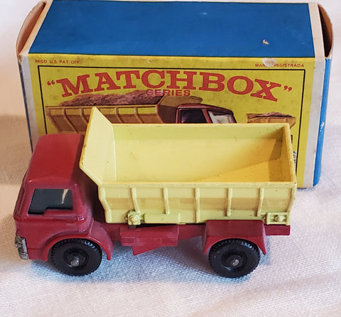 Lesney Matchbox #70 Grit-Spreading Truck original box 1960s