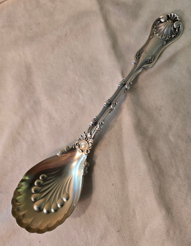 GORHAM Whiting Imperial Queen 1893 Egg Server Gold wash bowl, no mono, 24g. 5 3/4"