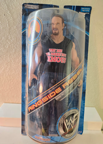 WWF Undertaker 2001 Ringside Rebels Jakks Pacific #w97130 original packaging NRFB 12"