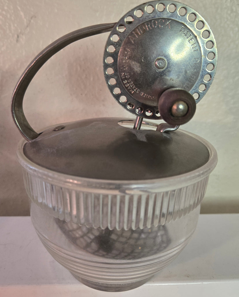 Androck Hand Mixer Egg Beater 1930s 6.5"