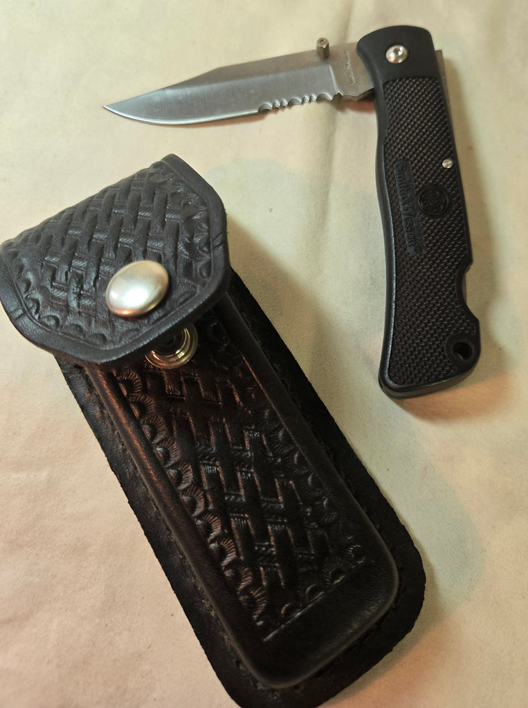 Smith & Wesson #540 lockback pocket knife, First Production Run with case