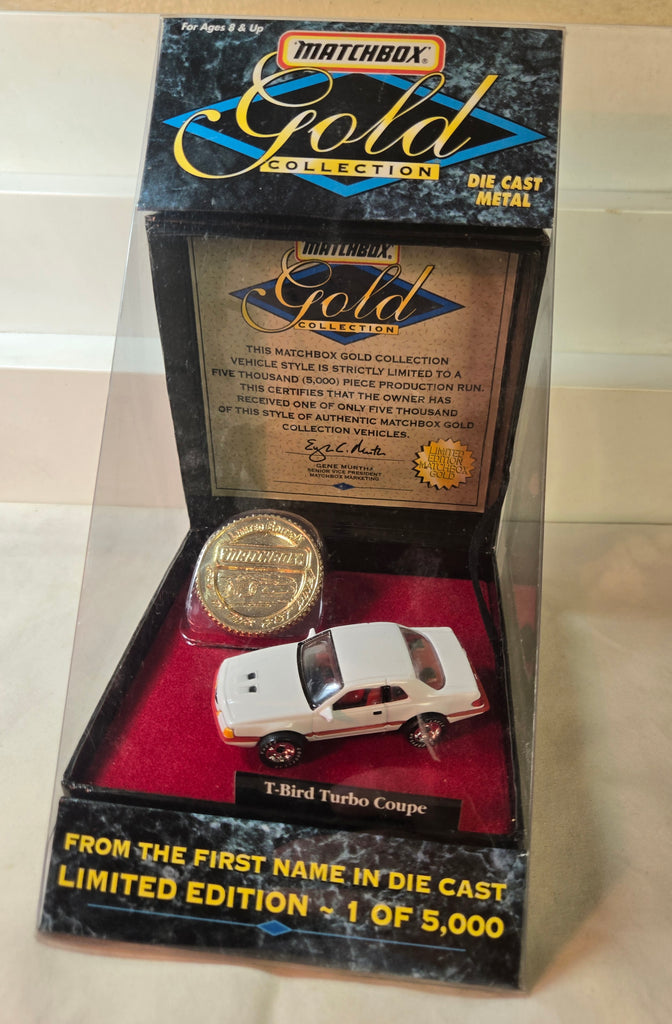 Matchbox Gold Collection #42784 T-Bird Turbo Coupe 1 of 5000 c.1996
