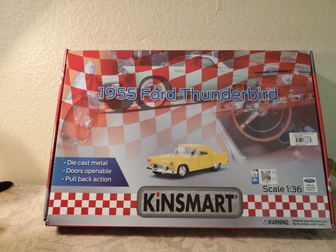 Set of 12 Kinsmart 1957 Ford Thunderbird kinstoy friction diecast Conrail logo cars