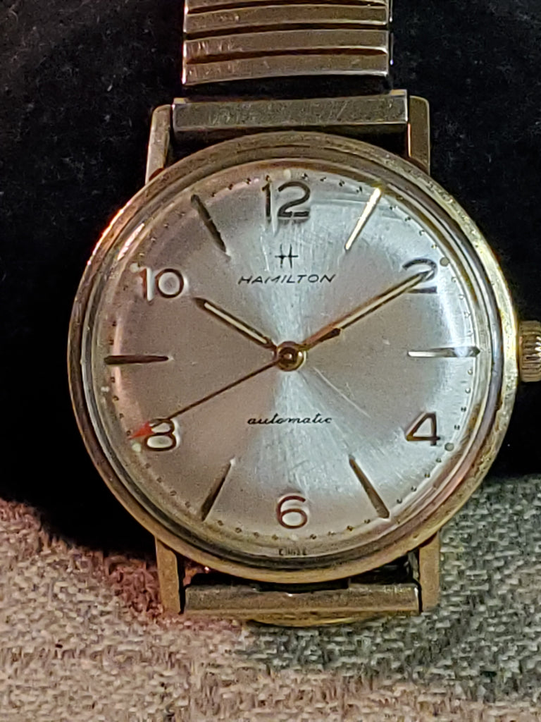 Hamilton Automatic wrist watch 10k RGP 17J, swiss 1960s