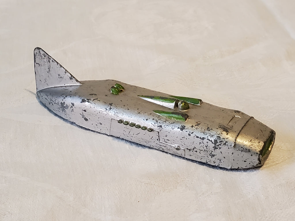 Dinky Toys Thunderbolt, silver, diecast 23s