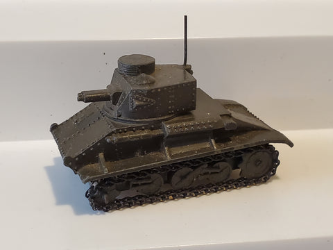 Rare Dinky Toys #650 U.S. light tank, black tracks