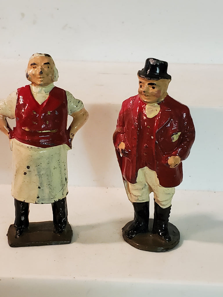 J. HILL lead Englishman & Tavern keeper figurine