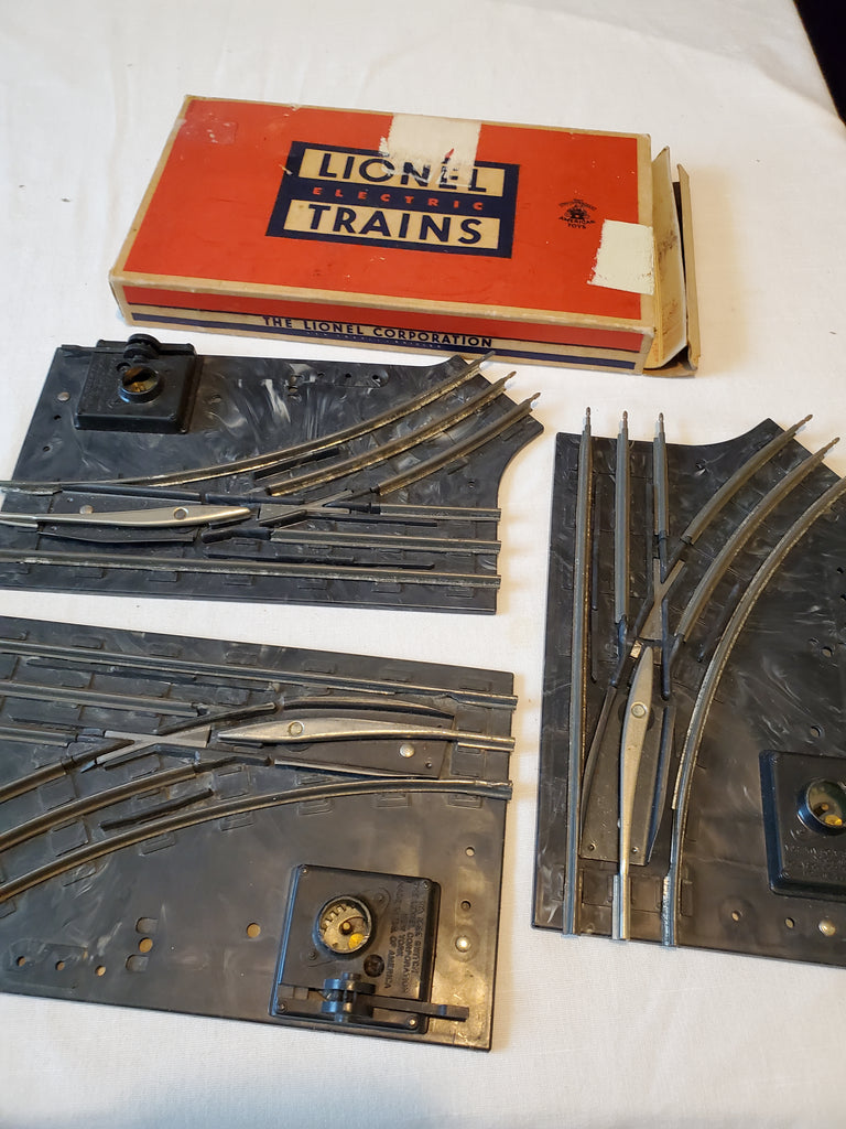 Lionel 1022 pair Manual Switches, O27 track plus extra