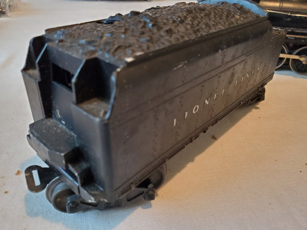 Lionel postwar 2026 & 6466w tender O27 gauge 2-6-2