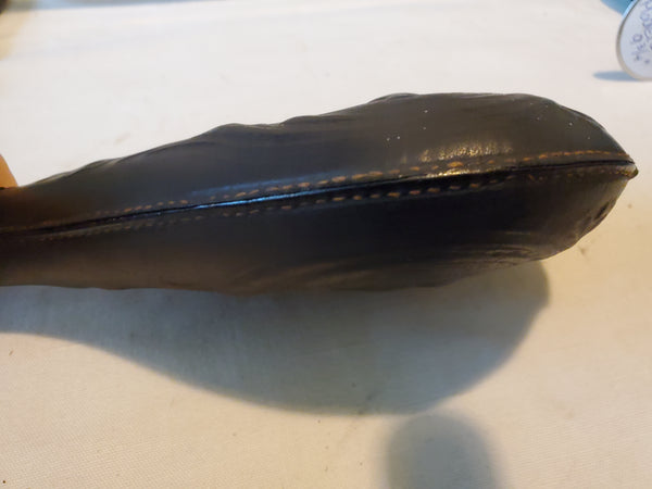 Leather powder Flask, Civil War era