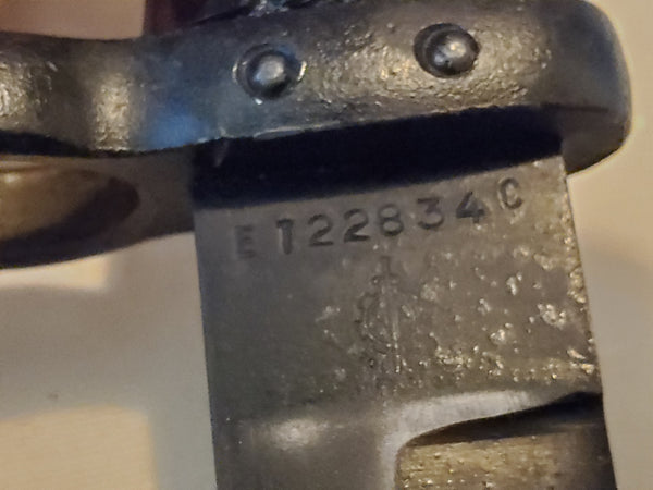 Toledo Industries M1941 Spanish Bayonet with scabbard WWII