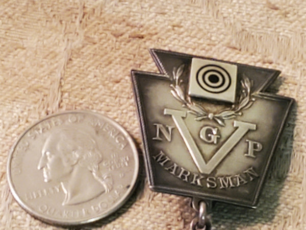Pennsylvania National Guard Marksman 9 year medal