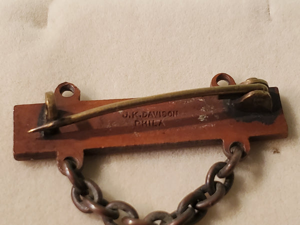 Pennsylvania National Guard Marksman medal 1909, original