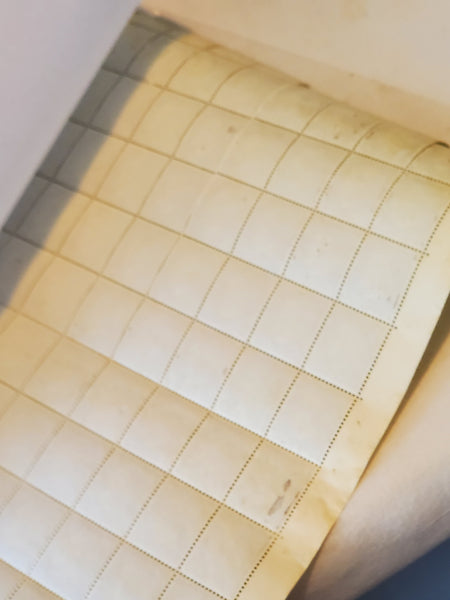 Sheet of 100 Hitler Stamps 1942 Scott 508, Mi 783, Germany