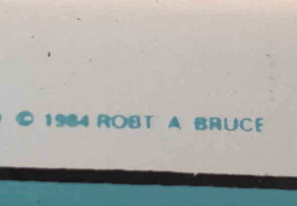 Railway Express Agency Dependable Service porcelain sign Post Calliope 1984