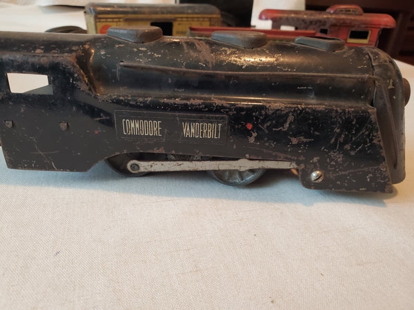 Marx Steam Locomotive Commodore Vanderbilt train Set w/transformer