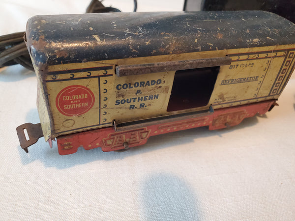 Marx Steam Locomotive Commodore Vanderbilt train Set w/transformer