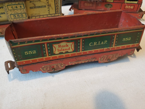 Marx Steam Locomotive Commodore Vanderbilt train Set w/transformer