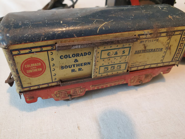 Marx Steam Locomotive Commodore Vanderbilt train Set w/transformer