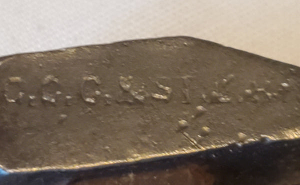 C.C.C. & S.L Monkey Wrench, adjustable, railroad