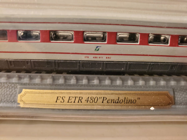 DEL PRADO Locomotive FS ETR 480 Pendolino Italy, N Scale 1/160 NRFB