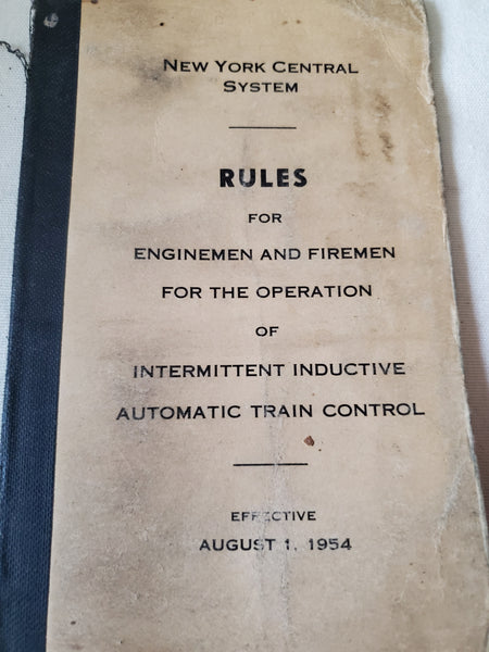 NYC rules for Firemen & operating systems manuals 1935, 1946, 1945, 1956