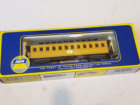 Ahm/Rivarossi Virginia & Truckee oldtime Coach car HO boxed