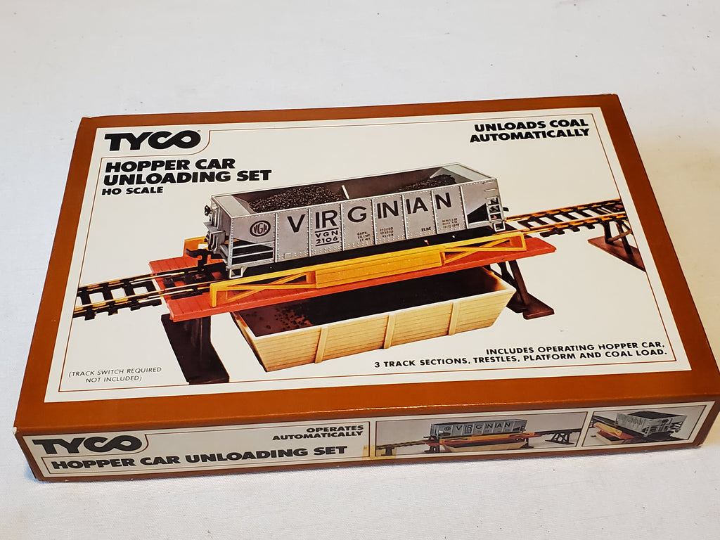 Tyco Hopper Car Unloding Set 862 HO NRFB
