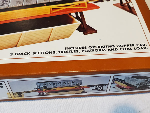 Tyco Hopper Car Unloding Set 862 HO NRFB
