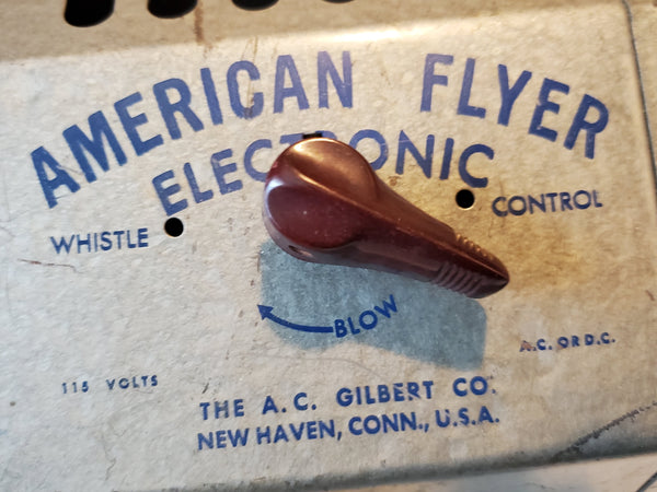 American Flyer Electronic Whistle Control Transformer S gauge 1950s