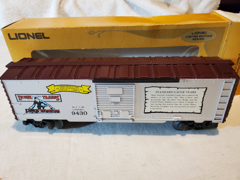 Joshua Lionel Cowen Box Car 6-9430 Standard Gauge Years 0/027 boxed