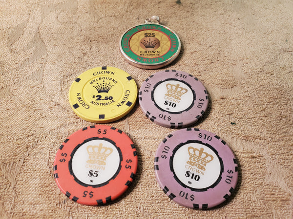 $52.50 au. CROWN Casino Chips Melbourne Australia, NEW ORLEANS