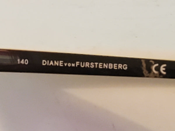 Diane Von Furstenberg Sunglasses with case, never worn