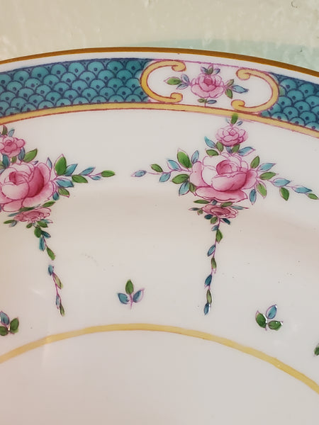 Mintons China England Persian Rose 12 1/4" round platter