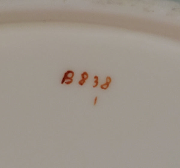 Mintons China England Persian Rose 12 1/4" round platter