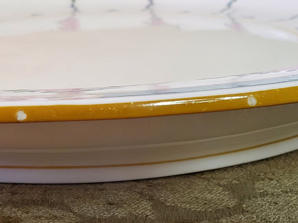 Mintons China England Persian Rose 12 1/4" round platter