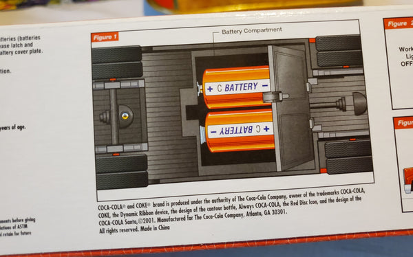 Coca-Cola 2001 Holiday Dual Classic Carrier 55 & 57 Thunderbirds MIB