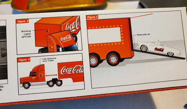 Coca-Cola 2001 Holiday Dual Classic Carrier 55 & 57 Thunderbirds MIB