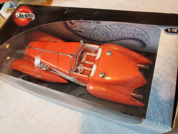 100% Hot Wheels SPEEDSTER 1:18 die cast #53830 c.2000 NRFB MIB