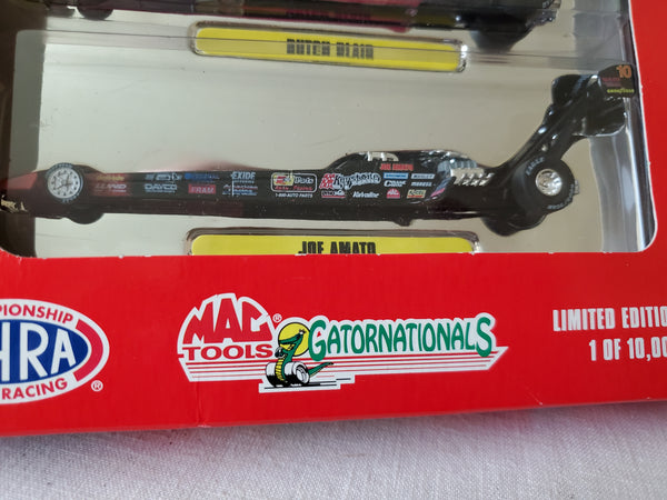 Mac Tools Gatornationals set of 4 Top Fuel Dragsters 1 of 10k, Racing Champions