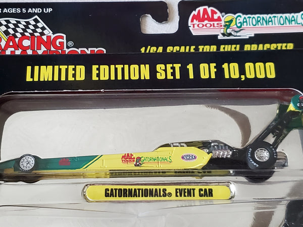 Mac Tools Gatornationals set of 4 Top Fuel Dragsters 1 of 10k, Racing Champions
