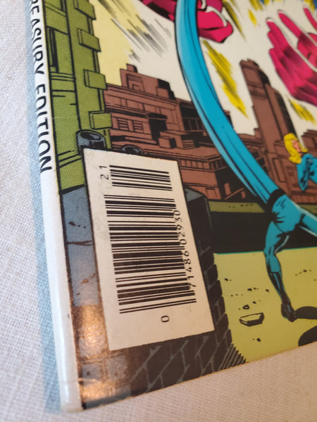 Original the Fabulous Fantastic Four Marvel Treasury Edition giant comic #21 volume 1, from 1979 02930 Galactus