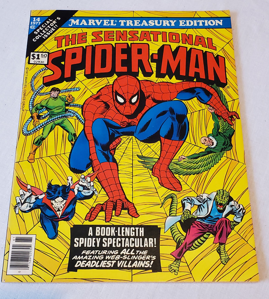 Marvel Treasury Edition The Sensational Spider-man giant comic 1977 vol 1 #14