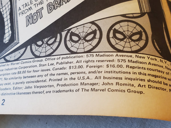 Marvel Treasury Edition The Sensational Spider-man giant comic 1977 vol 1 #14