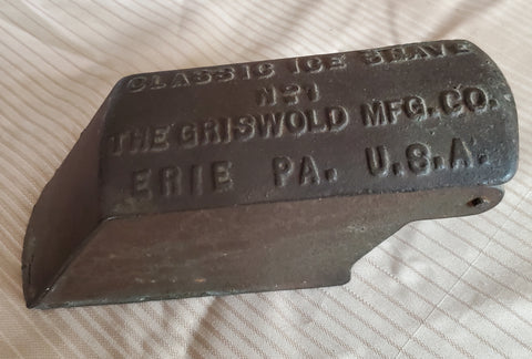 Early Griswold Classic Ice Shave #1 Erie PA. Cast iron