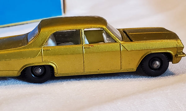 Lesney Matchbox #36 Opel Diplomat, original box, c.1960s 1:64 diecast
