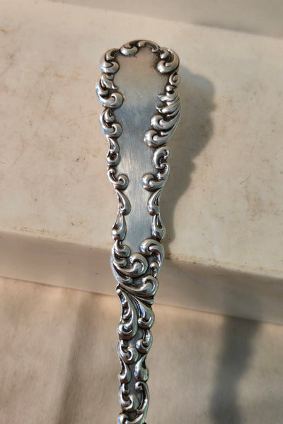 Wallace Waverly 1890 Stering silver Poached Egg Server 9 5/8" 34.5g Victorian mono