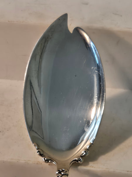 Wallace Waverly 1890 Stering silver Poached Egg Server 9 5/8" 34.5g Victorian mono